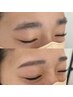 【学生U24】メンズ眉アイブロウスタイリング　眉毛WAX脱毛&メイク ¥5380