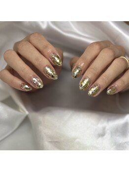 存在感抜群のラメワンカラー