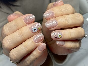 エヌエーブランカ 東白楽店(n.a.blanca)/肌なじみフラッシュネイル