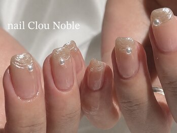 ネイルクルーノーヴル(nail Clou Noble)/うねうねアート