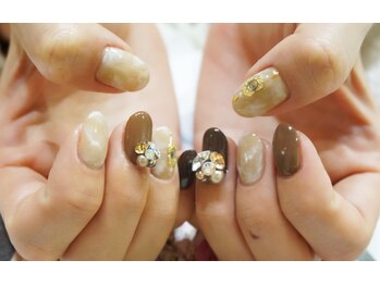 ネイル シスター(nail sister)/マーブルネイル