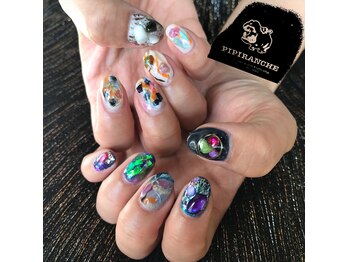 ピピランチェ(PIPIRANCHE)/個性派欲張りネイル