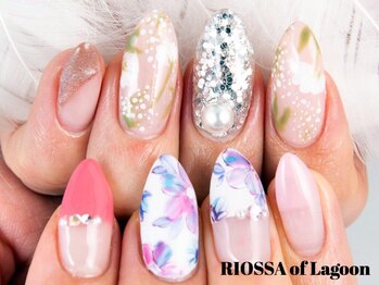 リオッサ オブ ラグーン(RIOSSA of Lagoon)/刺繍×すみれ