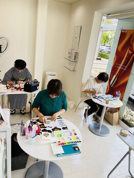 ポーラ ザ ビューティ 金沢有松店(POLA THE BEAUTY)/店内で楽しいワークショップ開催