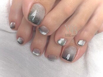 ネイルズ ウィスブランカ(Nails wisBlanca)/大人気!!マグネットフットネイル