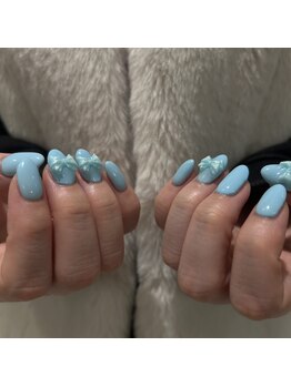 水色×水色パーツ