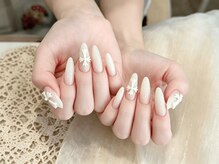 ディオーネ ネイルスタジオ(Dione)/指先の立体的な十字架