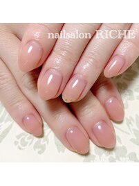 秋の上品なオフィスネイル！