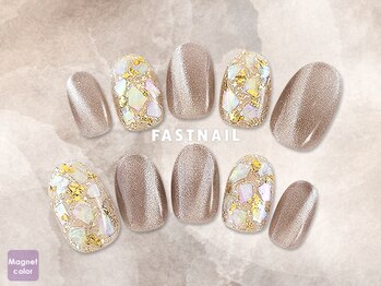 ファストネイル ロコ 春日店(FASTNAIL LOCO)/マグネットネイル【11312】