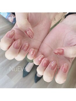 ヌエボ ヘアー ネイル(NuEvo hair Nail)/ニュアンス×もやもやミラー