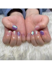 ぷるんっと♪氷ネイル