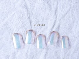 ミラーアートネイル