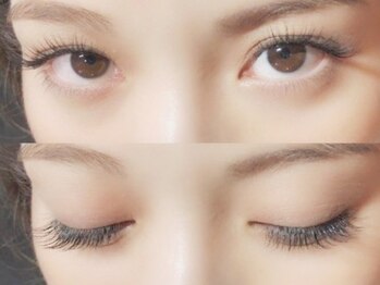 ラッシュ(LASH)の写真/【キープ力抜群◎】ビューラーでは作れないカール感が叶う♪《最新フラットラッシュ取り扱い店》