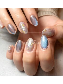 ネイルサロンクリアヴィラ(nail salon clear villa)/Design &nbsp;nuance¥9990