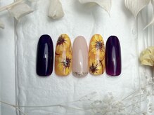 ブリスフルハピネス(Blissful happiness)/定額ネイル（design）夏ver.