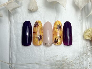 ブリスフルハピネス(Blissful happiness)/定額ネイル(design)夏ver.