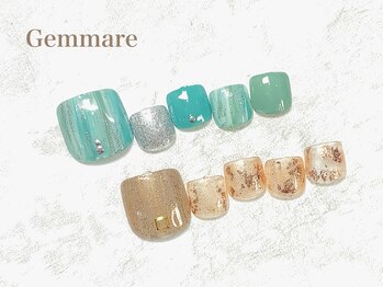 ジェンマーレ 二子玉川店/春にオススメ♪フットデザイン