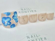 ネイルフロンティア 吉祥寺(NAIL FRONTIER)/C手描きネモフィラ8980円～