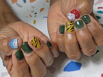 ネイルヤサン(nail ya sun)/節分ネイル