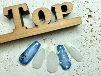 サロン ザ トップ(Salon the Top)/定額W-15 デニムと立体パール
