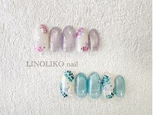 リノリコネイル 元住吉(Lino Liko nail)/6月New in☆8500円定額デザイン