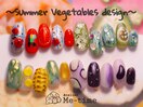 Summer vegetables design