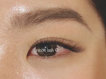 ニコットラッシュ 梅田店(nicott lash)/似合わせアイブロウで自信の目元