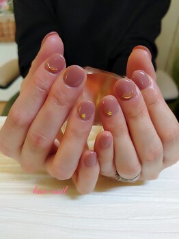 カオ ネイル(kao nail)/オフ+ワンんカラー