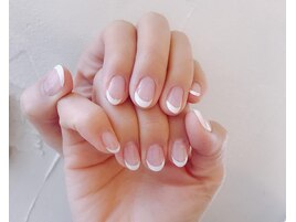 ～シンプルフレンチネイル～