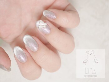 オトナネイル(otona nail)/マグネット&バタフライネイル