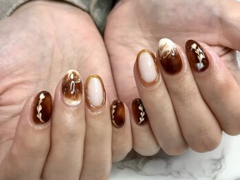 ラルージュ(La Ru-Ju)/カフェラテネイル