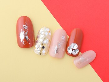 ダッシングディバ 新百合ヶ丘オーパ店(DASHING DIVA)/ホイル&ストーンアート