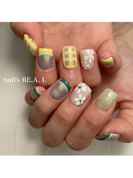 ネイルズリアル 倉敷(nail's RE.A.L)/ニュアンスネイル