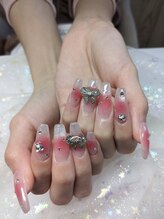 アモ ラブネイルズ 高崎駅前店(AMO Love nails)/ワンホンネイル