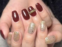 モルフォ 千駄ヶ谷(Morpho)/アシンメトリーリングネイル