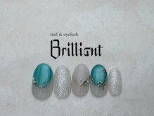 ネイルアンドまつげエクステのお店 ブリリアント 草加(Brilliant)/Hand 　定額9900円コース