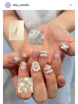 アンネイルズ(annails)/〈jr.nailist〉持ち込みデザイン