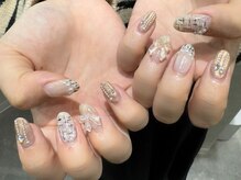 ソワン 恵比寿(Soin)/ツイードガーリーネイル