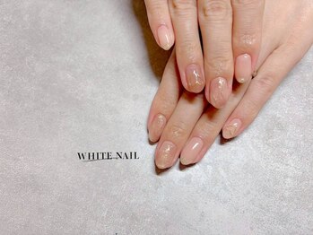 ニュアンス/はあと/ミラーネイル