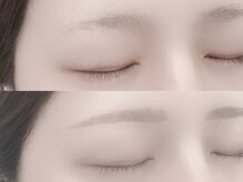 ヴィヴィッド グロウ(VIVID GLOW)/ナチュラルストレート眉デザイン