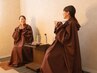 【ペア割】友達・カップルで!黄土よもぎ蒸し2名様60分　8800円→7920円