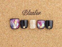 ネイルサロン ブランロール 三軒茶屋店(Blanl'or)/Foot 個性派ニュアンスアート