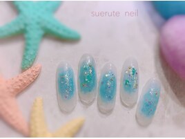 じゅわっとチークネイル ¥8000