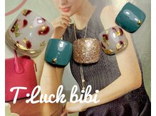 ティーラック ビビ(T:Luck bibi)/【レオパード×グリーン】