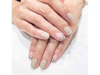 ヘアアンドネイル ミューズ 新浦安店(HAIR&NAIL MUSE)/アニマル柄/レオパード/フレンチ
