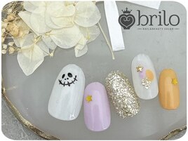 ハロウィンネイル_No.643