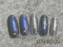 ミオリィ(meoli)/ワンカラー＋ミラーアート