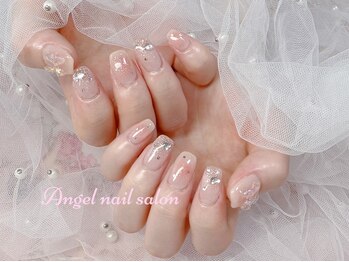 エンジェルネイルサロン(Angel nail salon)の写真/朝10:00～OPEN★お出かけ前の来店にも便利★持ち込みアートも人気！韓国で話題のデザインなど幅広く対応♪