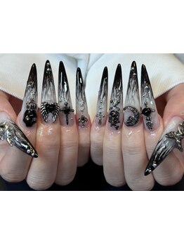 長さ出しのできるサロン