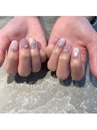 夏！シェルネイル